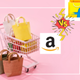 shopping on amazon and flipkart